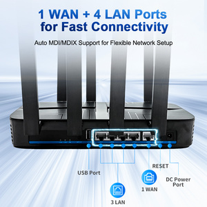 Dual Band ax3000 Wifi 6 Router lưới hệ thống cho nhà thông minh và văn phòng với tốc độ cao kết nối an toàn - Product Image 4