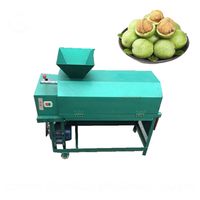Machine à éplucher les noix vertes, machine à décortiquer, machine à enlever la peau des noix de pécan