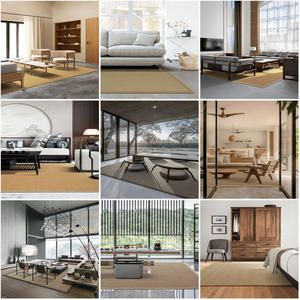 Tapis de Sisal Eco en Rouleau Apparence Naturelle Surface <strong>Plate</strong> Pour Corridor - Product Image 2