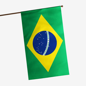 Vente en gros de drapeaux brésiliens de grande taille en polyester imprimé 3x5 pieds, Bandeira Do Brasil, Bandiera, drapeau brésilien 3x5 - Product Image 6