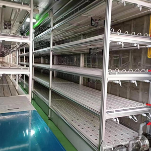 Hydroponics nhà kính tiết kiệm nước PVC nft kênh Ống Net nồi dọc nông nghiệp phát triển hệ thống - Product Image 1