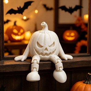 Muñeca Calabaza Impresa en 3D Personalizada, Linda, con Articulaciones Móviles, Diseño Único, Figura de Anime - Product Image 6