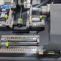 Centre de tournage CNC à lit incliné avec commande FANUC, 3 axes, 12 stations à outils, broche simple, capacité moyenne, pour usinage