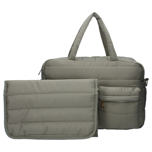 Sac à main personnalisé de voyage pour mamans, à bandoulière, lange à langer pour bébés, organisateur de couches, sac fourre-tout matelassé pour mamans - Product Image 4