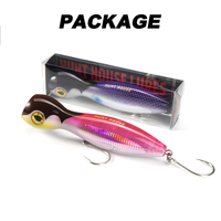 Leurre flottant en plastique OEM 205mm 166g pour lancer longue distance, idéal pour la pêche au bar, au barbotin, au vairon, à la carpe en rivière, lac ou ruisseau