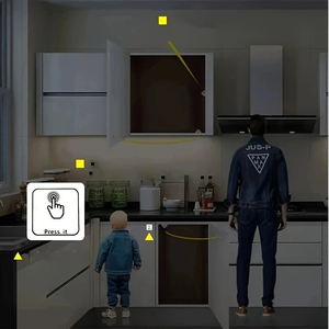 Loquet magnétique rebondissant pour porte et tiroir, accessoires de quincaillerie de meubles durables pour armoire - Product Image 3