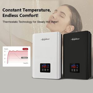 Venta directa 8000W 220V Calentadores de agua eléctricos Ducha instantánea Calor sin tanque para el hogar RV Hotel Uso Precio barato - Product Image 2
