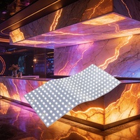 Feuille de panneau flexible 24V dimmable 3000K 4000K 6000K 242 LED avec diffuseur de surface, feuille LED pliable à rétroéclairage, CRI 90 élevé