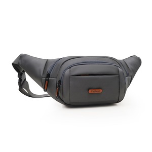 Men's Waist Bag Nylon Waterproof Chest Shoulder Bag Fashionable Sport Travel Blue Black Gray Green Solid Color Summer 2026 - Product Image 2