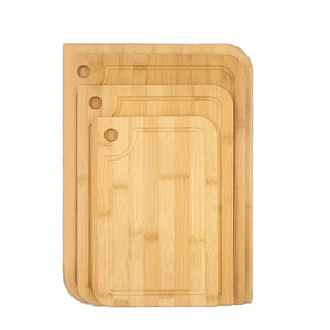 Nhà Máy Tùy Chỉnh Sang Trọng Chất Lượng Cao Hữu Cơ Tre Cắt Board Màu Sắc Tự Nhiên Cho Bếp Bếp Cao Cấp Rau Cắt Khối - Product Image 2