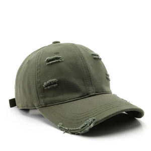 Primavera y otoño Color sólido Lavado Agujero Gorra Deportes al aire libre Bloqueador solar Visera Gorra de béisbol - Product Image 6