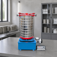 Machine de secouage électrique de laboratoire en acier inoxydable, tamis vibrant standard pour essais, avec excellente réactivité