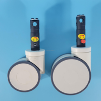 Prix usine approvisionnement direct serrure centrale roulette médicale 5 pouces 125mm Pu roue hôpital meubles lit roues