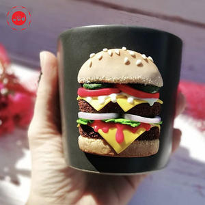 Taza de regalo de arcilla polimérica para chica, esmalte de Color brillante - Product Image 5