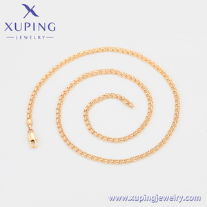 A00859447 xuping gioielli all'ingrosso Royal <span class=keywords><strong>Vintage</strong></span> elegante e bella collana coppia placcata oro 18 carati - Product Image 6