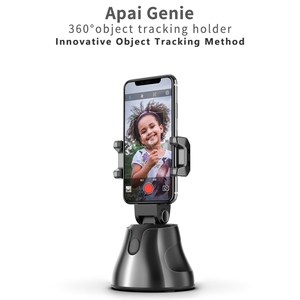Support de téléphone <span class=keywords><strong>Apai</strong></span> Genie avec rotation panoramique à 360 degrés, suivi automatique du visage et des objets, avec pince pour téléphone - Product Image 4