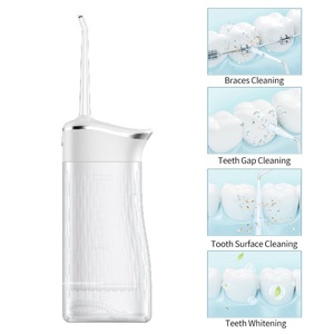 Hydropulseur dentaire portable et domestique, étanche IPX7, rechargeable, 4 modes, 200 ml, pour le nettoyage des dents - Product Image 5