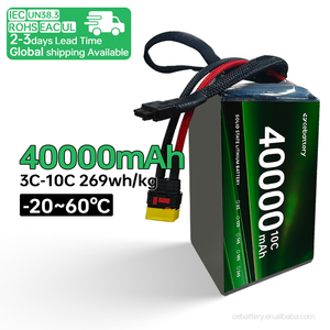 High Discharge Current 40Ah 40000mah Solid State 6s12s14s18s24s <b>Battery</b> Li-Ion Pack 10C 20C Limited Time Promotion - Product Image 2