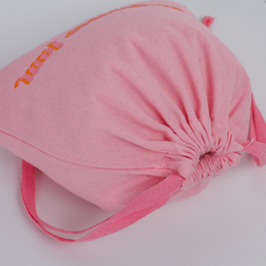 Sac en coton à cordon de serrage, petit sac de rangement, super doux, en mousseline, grand sac cadeau de Noël, sac du Père Noël en toile - Product Image 2