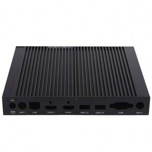 Aquarium 550X350X100 Cnc Monitor Cpu Minimaal Full Atx Aluminium Gemonteerde Pc Gaming Dvd Miniitx 2u Case Gamer Hout Computerkast - Product Image 6