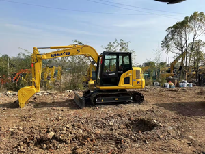 รถขุด Komatsu รถขุดดินระบบไฮดรอลิกสำหรับ PC130 PC60 Pc70-8มือสอง - Product Image 4