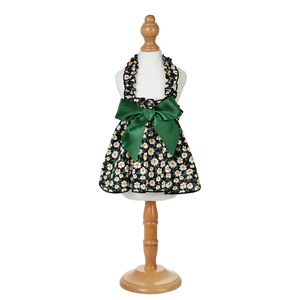 مصنع بيع بالجملة مصمم مخصص جرو تنورة اللباس مع Bowknot الملابس الحيوانات الأليفة الصغيرة الفاخرة - Product Image 3