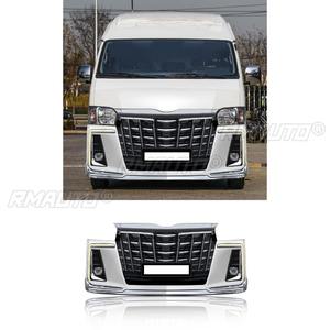 Difusor de Parachoques Delantero y Trasero para Automóvil, Spoiler Negro Brillante, Pieza de Modificación para Toyota HIACE 2012-2018, Accesorios para Automóvil - Product Image 2