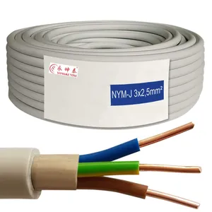 Sheathed cable NYM-J -1 x 6 mm 100 m 3 Core