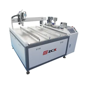 Máquina dispensadora automática de pegamento líquido, programable, CNC, 3 ejes, dos componentes, resina epoxi