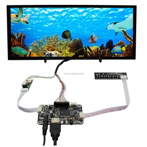 Customized Size 12.3inch 850nits 1920x720 Screen With Lcd Driver Board TV MainBoard