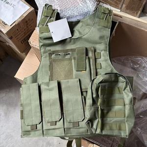 Maßgefertigte Grüne IIIA IV Wiederverwendbare Ballistische Aufprall-Taktikweste Plattenträger für Training und Sicherheit - Product Image 1