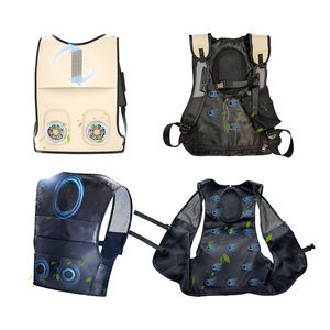 Gilet con Ventilatore, Tuta di Raffreddamento, Giacca Estiva con Ventilatore per Uomo, Abbigliamento Outdoor - Product Image 2