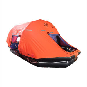 المصنع مباشرة بيع رمي نوع طوق نجاة قابل للنفخ مع CCS شهادة أنواع liferaft 25 رجل - Product Image 3