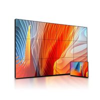 Écran LCD de 46 pouces à bordure ultra-fine de 3,5 mm, mur vidéo Full HD, écran LCD avec rétroéclairage LED complet, 500 cd/m