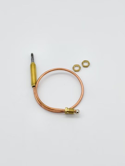 Universal Household 320mm Brass Thermocouple Sensor Replacement for Gas Water Heater & Kitchen Oxygen Deficient Protection