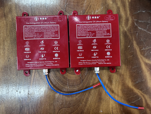 스테인리스 스틸 CE 인증, 리튬 배터리 전용 자동 에어로졸 소화기 - Product Image 5