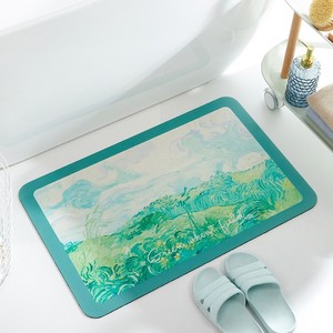 Tapis <span class=keywords><strong>de</strong></span> salle <span class=keywords><strong>de</strong></span> <span class=keywords><strong>bain</strong></span> antidérapant, 1 pièce, terre diatomée, séchage rapide, Ultra absorbant, tapis <span class=keywords><strong>de</strong></span> douche, tapis <span class=keywords><strong>de</strong></span> sol antidérapant - Product Image 4