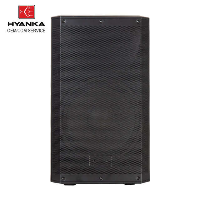 HYANKA HPS-ART-915A Factory Wholesale 15 Inch Plastic Active Speaker 500W Class D Amplifier TWS DSP DJ Speaker