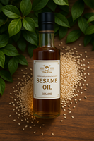 Huile de sésame grillé coréenne de qualité supérieure 180ml, pressée à basse température, naturelle, non-OGM, pure, dorée, riche en arômes, saveur noisette, sans additifs
