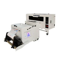 Baysoon a3 dtf machine 2 têtes imprimante dtf pour la broderie d'entreprise à domicile transferts dtf