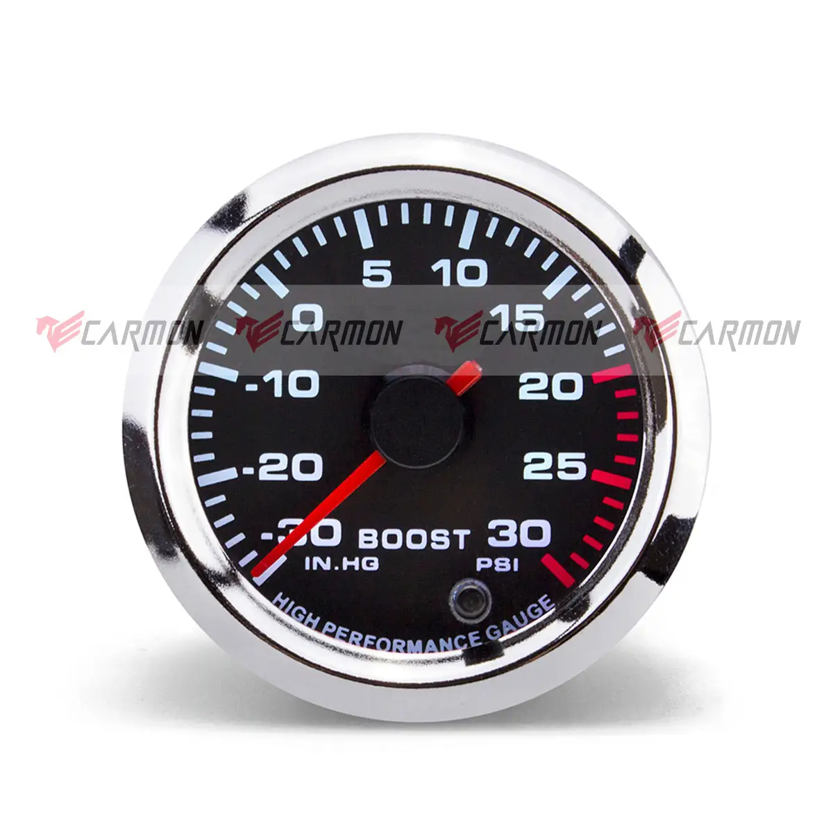 52Mm 12V Auto Gemodificeerde Zeven Kleuren Racing Boost Digitale Meter 2Inch 30 Psi