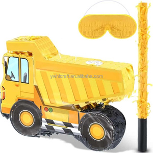 Compra un Juego de 4 Piñatas de Camiones Monstruo para Fiestas de Cumpleaños de Niños y Niñas, Decoración para Fiestas de Construcción, Recuerdo de Fiesta - Product Image 3