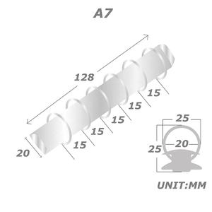 Hot New 7 Couleurs Big Saffiano Epi Leather Organizer Planner A7 Wallet Binder avec A7 Enveloppes, Insert & Dashboard Disponible - Product Image 6