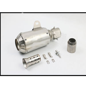 Silenciador de Escape para Motocicleta CHMotor de 51 mm, Escape GP Racing con Db Killer para Dukati 696 848 Tmax <span class=keywords><strong>500</strong></span> 530 Crf 230 Nc750x - Product Image 6