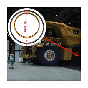 الثنائي مخروط العائمة مجموعة الختم الميكانيكية ختم الوجه لشاحنة التعدين سلسلة CAT 797