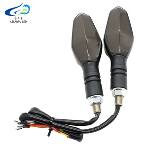 LELANPU Clignotants Moto Indicateurs 20SMD 9.5W RGB Lampe <span class=keywords><strong>de</strong></span> Frein à Projection pour Moto Électrique Clignotant LED - Product Image 1