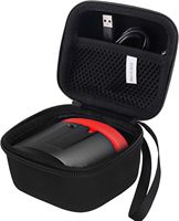 Étui de transport rigide en EVA pour silencieux vocal, sac de rangement portable pour silencieux vocal avec poche en filet et organisateur de câbles USB