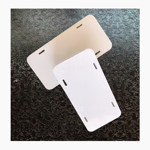 HandySub-placa de Metal para matrícula de coche, color blanco brillante, impresión UV, 6 "x 12" x 0,65mm, sublimable, Aluminio - Product Image 5