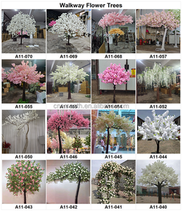 Suave gran oferta interior exterior Artificial Sakura flor Rosa árbol <span class=keywords><strong>de</strong></span> flor <span class=keywords><strong>de</strong></span> <span class=keywords><strong>cerezo</strong></span> para boda evento pasillo decoración <span class=keywords><strong>de</strong></span> escenario - Product Image 6