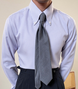 <span class=keywords><strong>Camisa</strong></span> de Hombre <span class=keywords><strong>a</strong></span> <span class=keywords><strong>Cuadros</strong></span> con Cuello Abotonado, Estilo Caballero, Primavera, Alta Calidad, Versátil, de Negocios, <span class=keywords><strong>Manga</strong></span> <span class=keywords><strong>Larga</strong></span> - Product Image 4